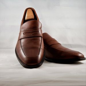 Cole Haan brown slip-on loafers - practically new